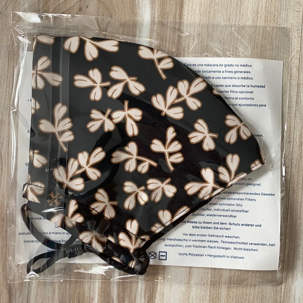 ❤️ Tory Burch Printed Face Mask New